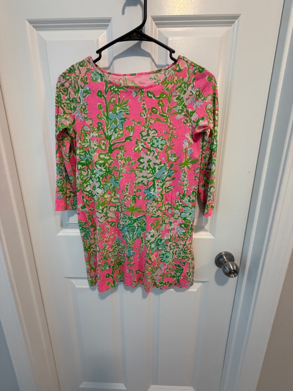 Girls Lily Pulitzer Floral Pattern Dress